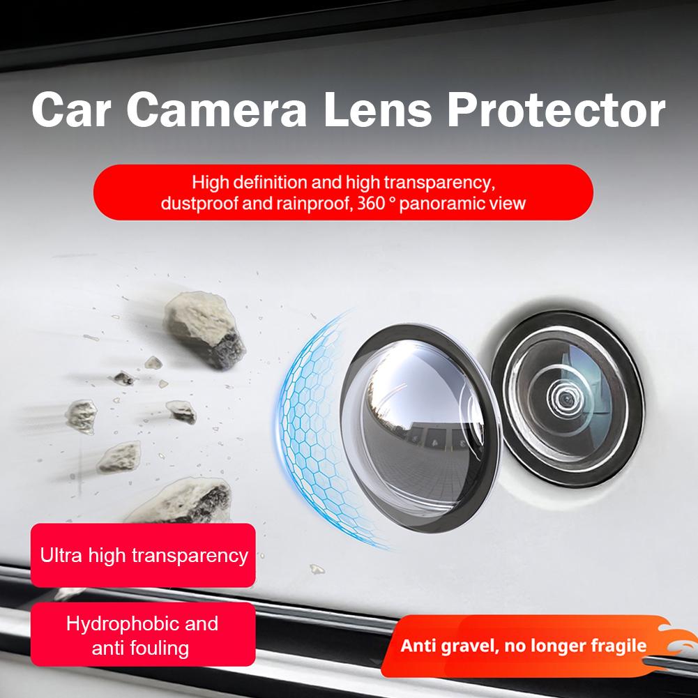 Camera Lens Protector - 2PCS Universal Car Camera Lens Guard
