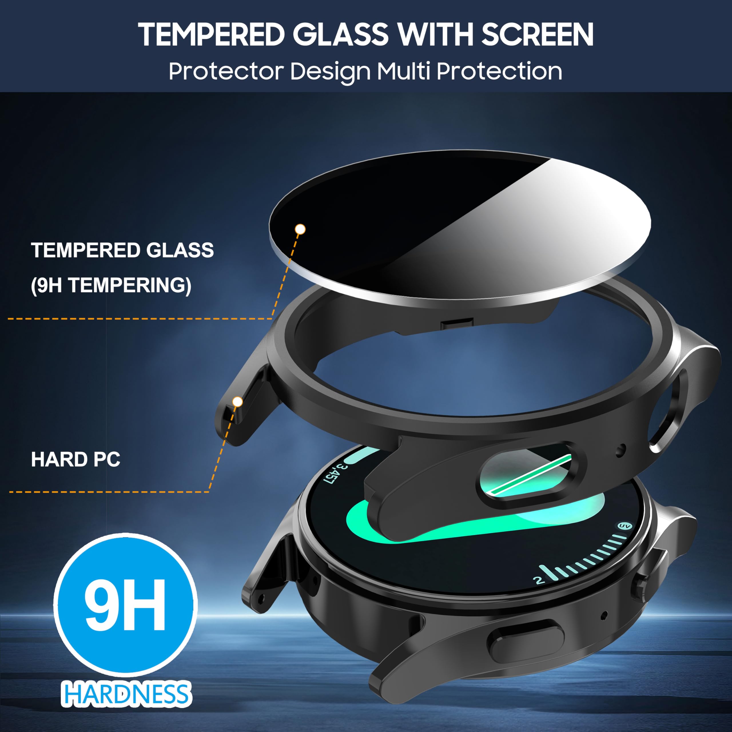 Tempered Glass+Privacy case fo - Privacy Screen Protector recension och pris