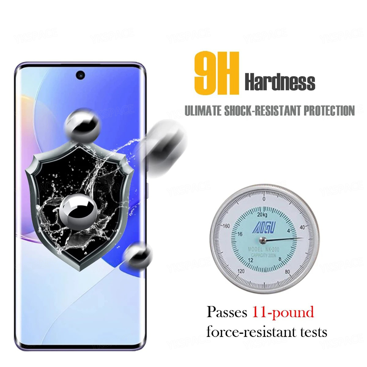 2Pcs 3D Curved Edge 9H HD Clea - Curved Edge Screen recension och pris