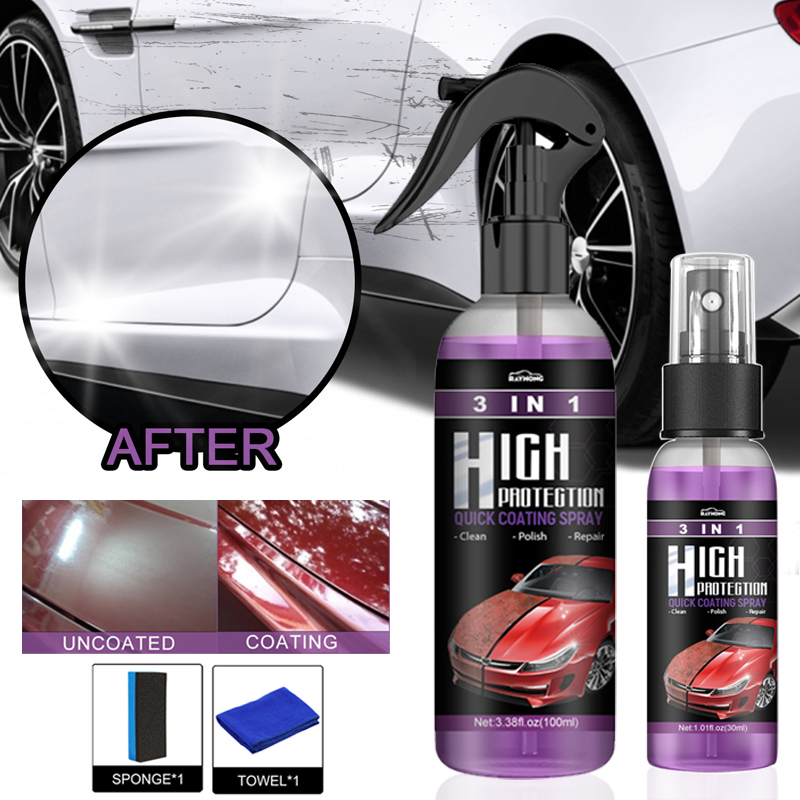 100ML 3 In 1 Car Ceramic Nano  - Nano Liquid Coating recension och pris