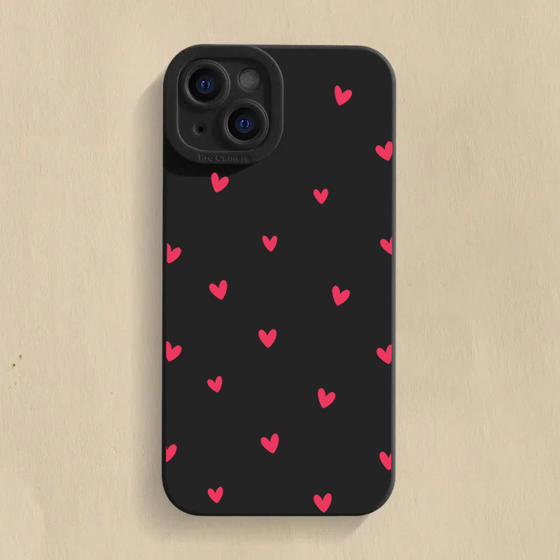Black Love Heart Protector Pho - Samsung Galaxy A55 recension och pris