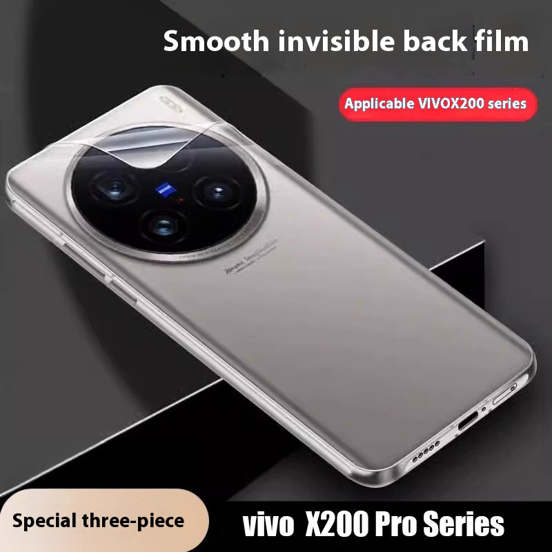 3 Pieces Back Full Cover Matte - Vivo X200 recension och pris