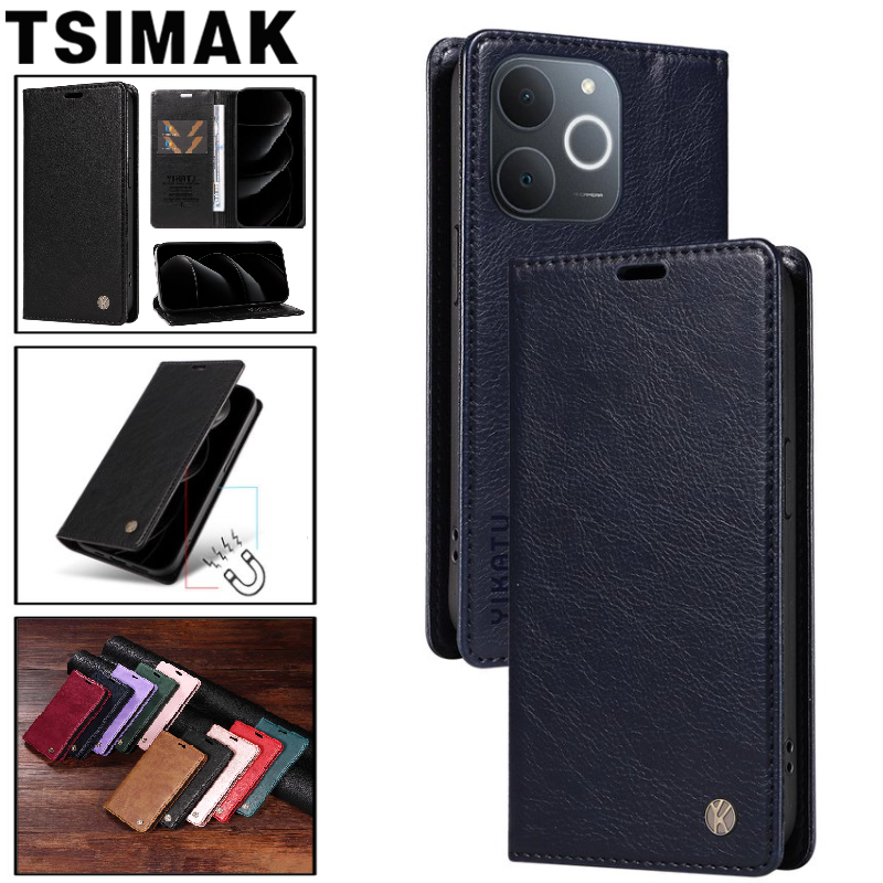 Leather Phone Case For Realme  - Realme Gt 6 recension och pris
