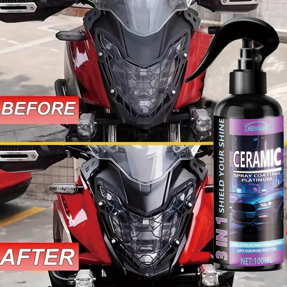 Nano Ceramic Car Coating Spray - Nano Liquid Coating recension och pris
