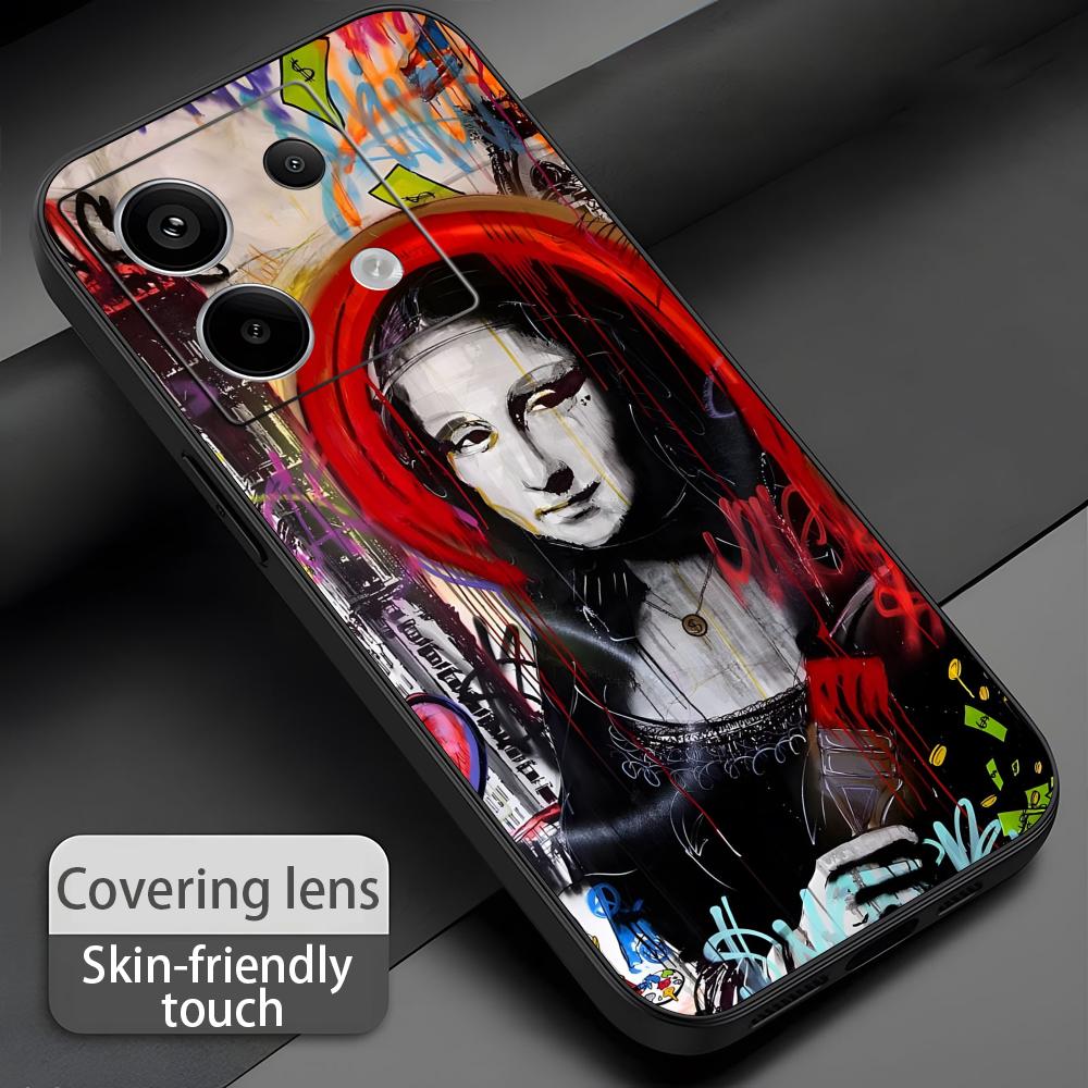 Banksy Graffiti Art  Phone Cas - Xiaomi Redmi Note 13 recension och pris