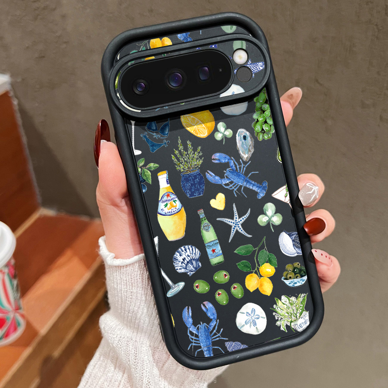 Ocean Whale Patterned TPU Phon - Google Pixel 8A recension och pris