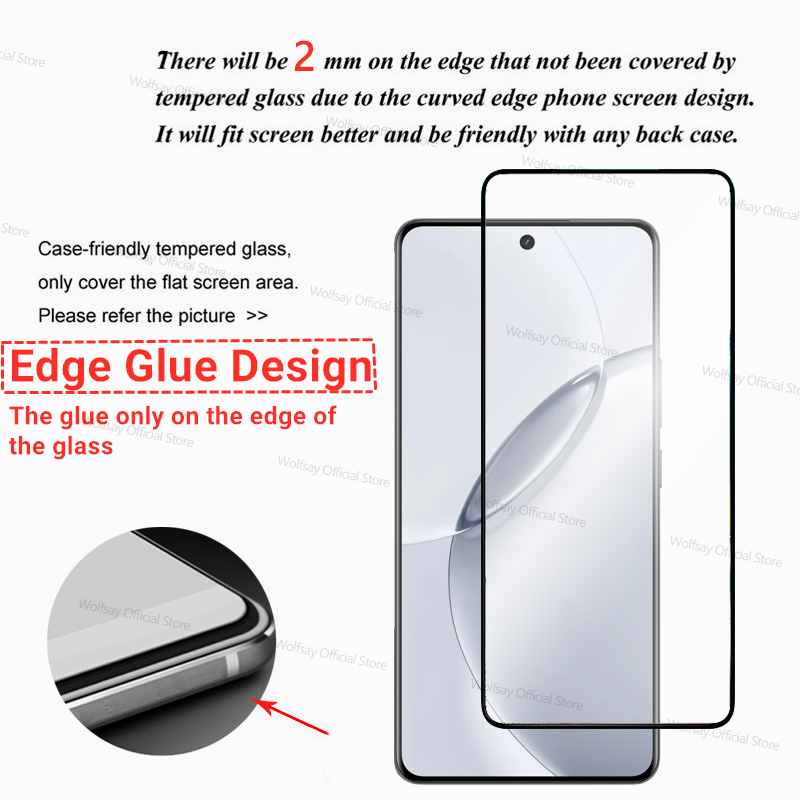 3/2/1PCS Curved Edge Glass For - Curved Edge Screen recension och pris