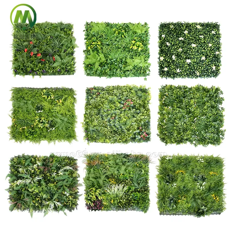 Vertical Plastic Greenery Wall - Privacy Screen Protector recension och pris