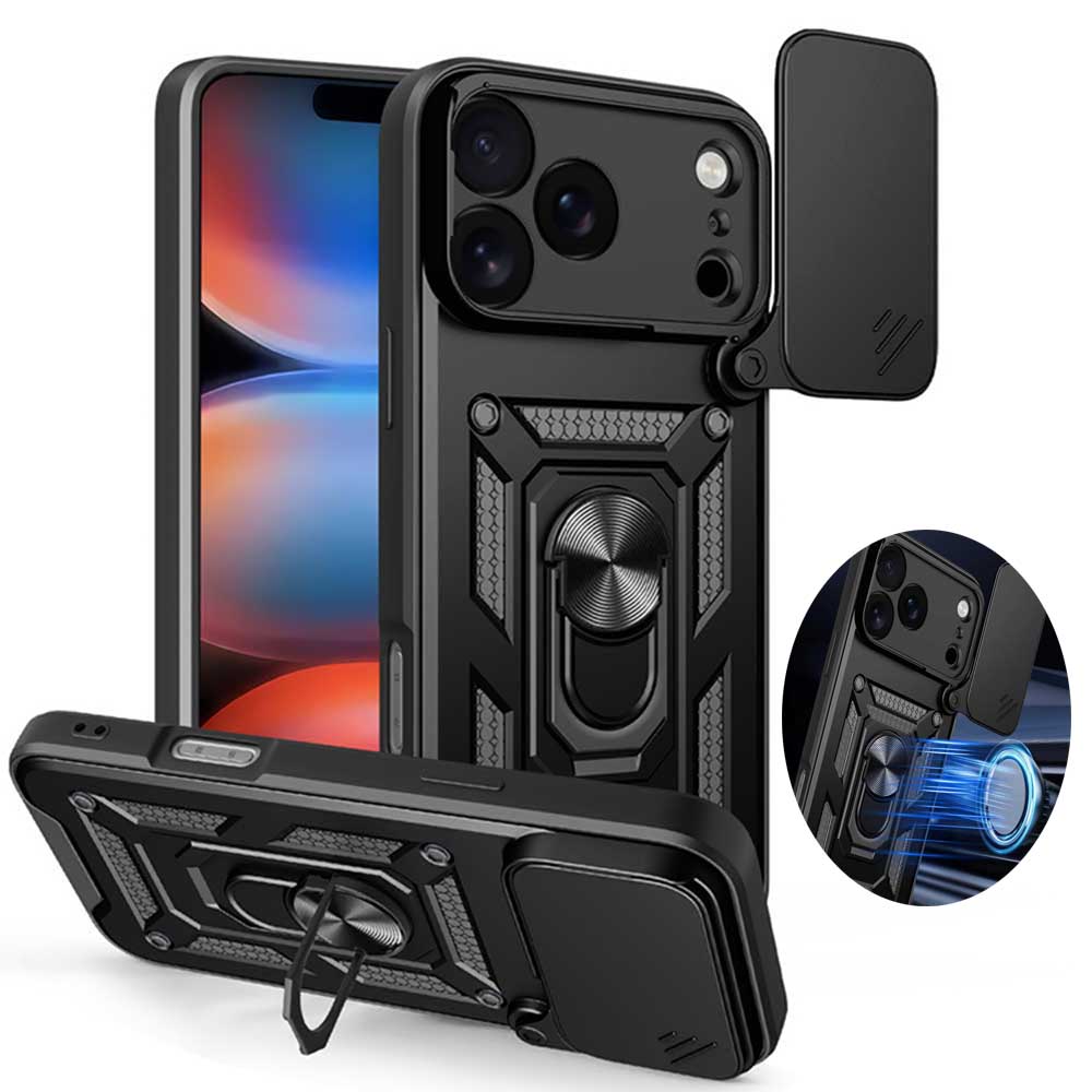 Shockproof Armor Case For iPho - Camera Lens Protector recension och pris