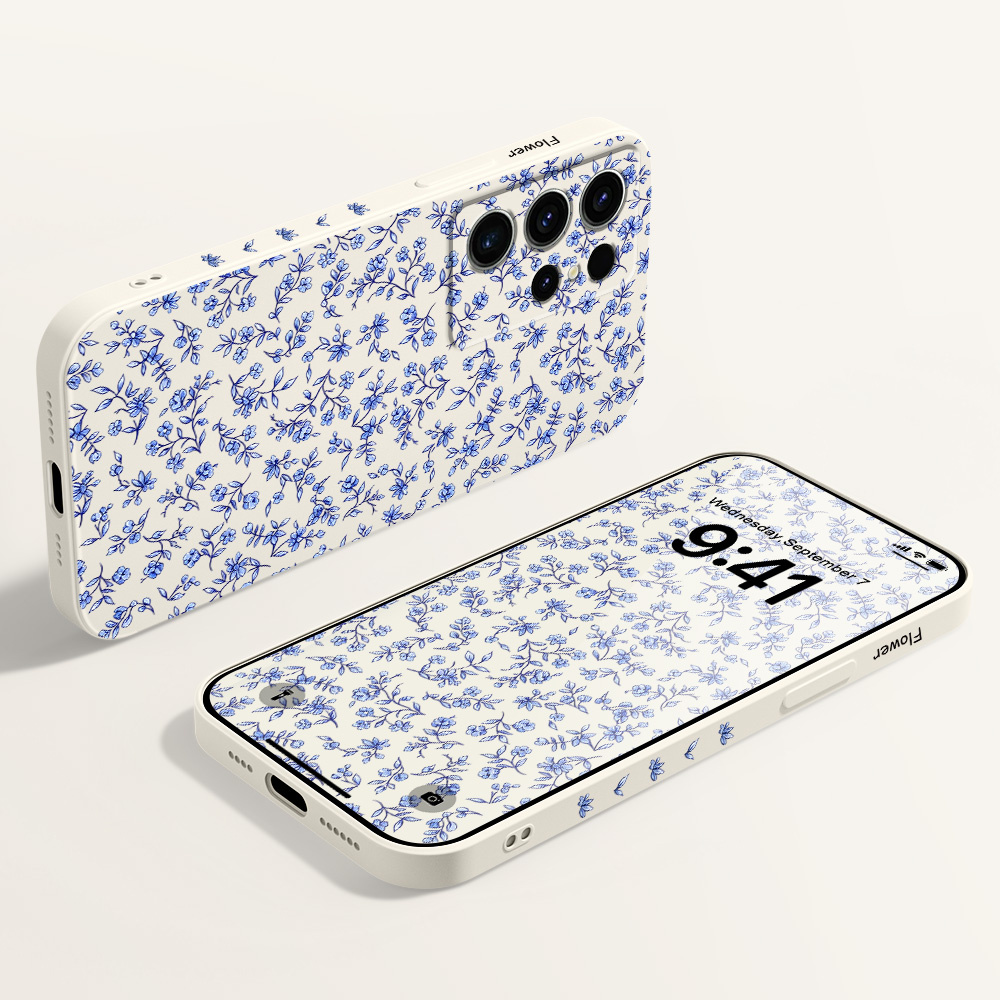 Twisted Floral Phone Case For  - Samsung Galaxy S25 recension och pris