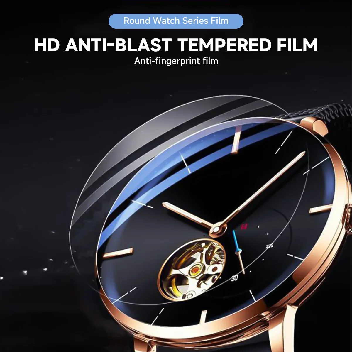 26-46mm Universal Tempered Gla - Smartwatch Screen Film recension och pris