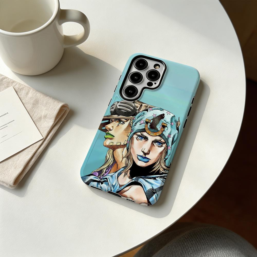 Hot cool Anime J-JOJO Steel Ba - Samsung Galaxy S25 recension och pris