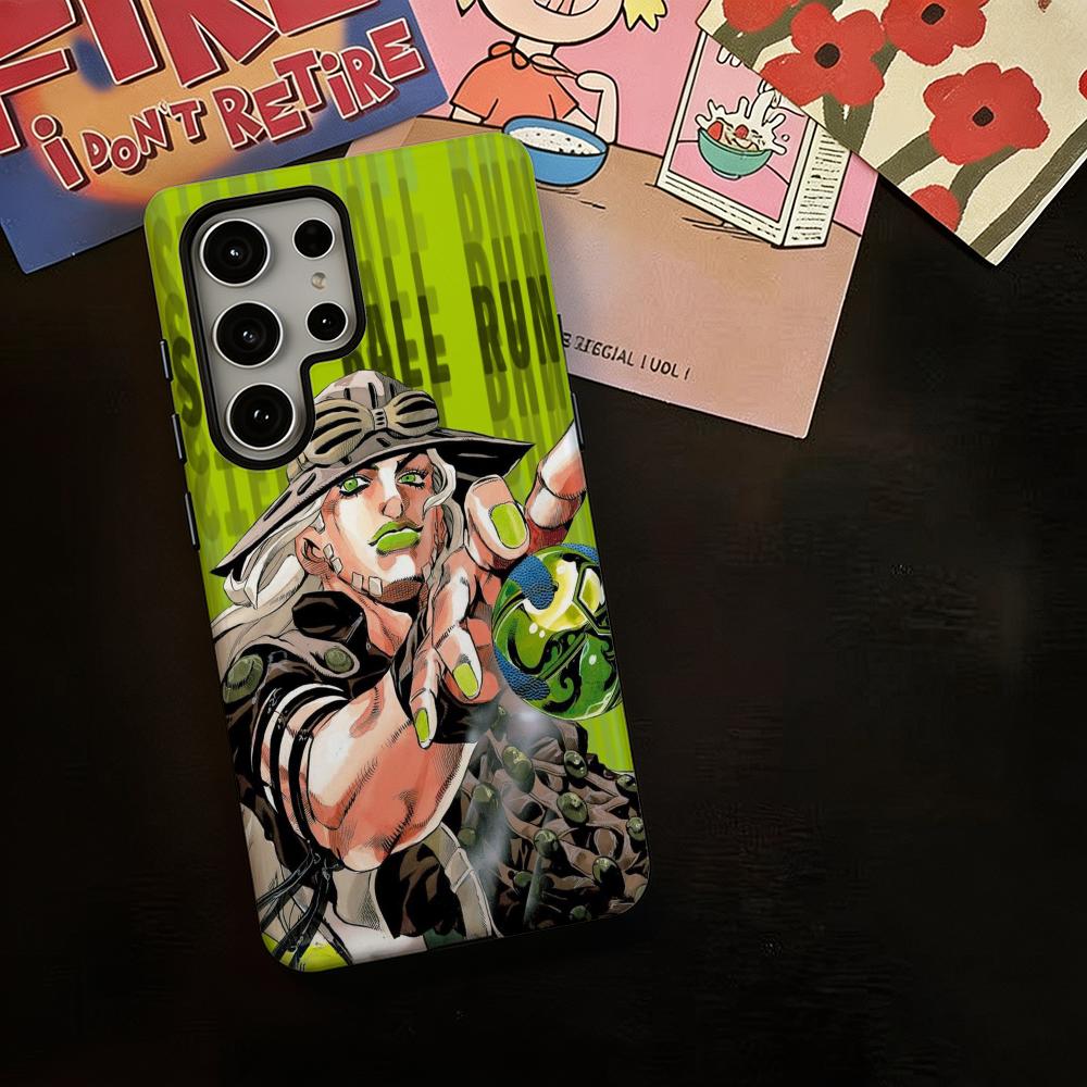 Hot cool Anime J-JOJO Steel Ba - Samsung Galaxy S25 recension och pris