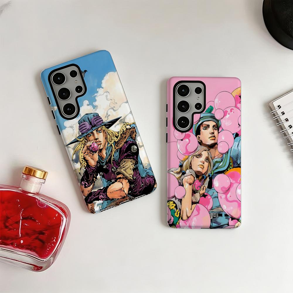 Hot cool Anime J-JOJO Steel Ba - Samsung Galaxy S25 recension och pris