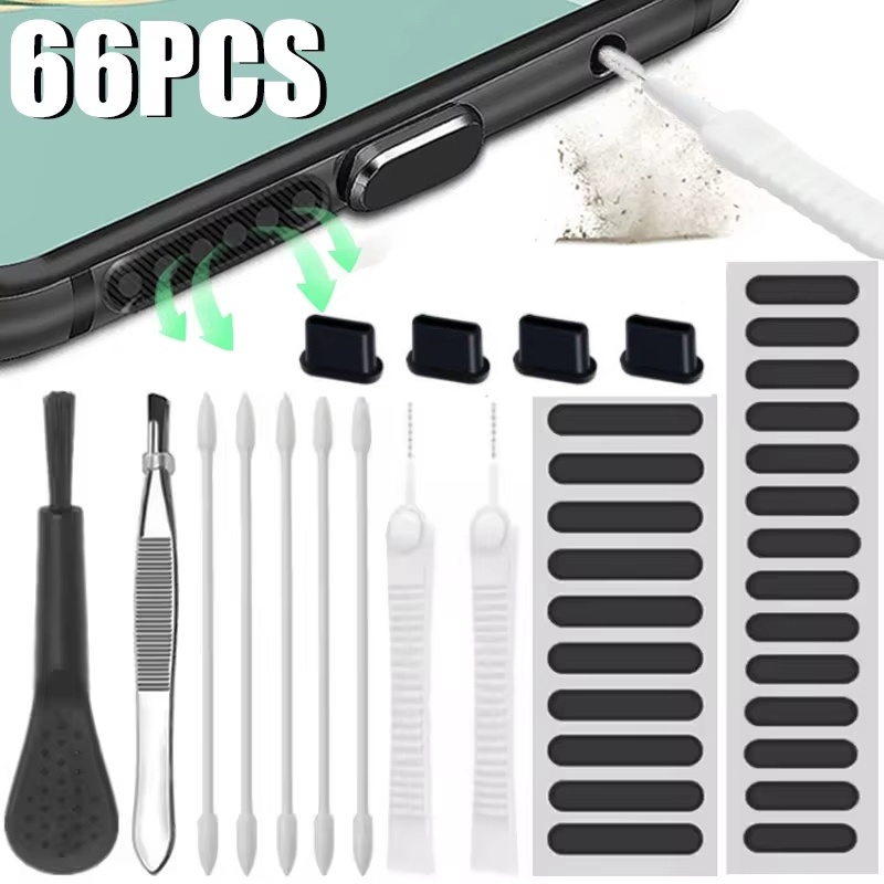 Phone Cleaning Set Speaker Dus - Dust Removal Sticker recension och pris