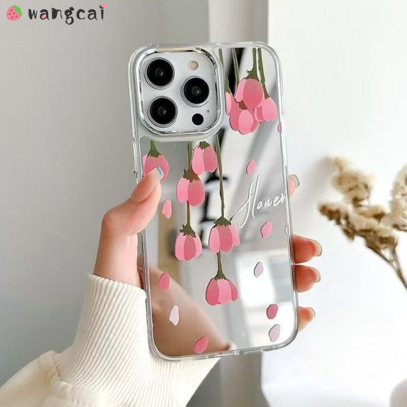 Tulips Plating Mirror Phone Ca - Realme Gt 6 recension och pris