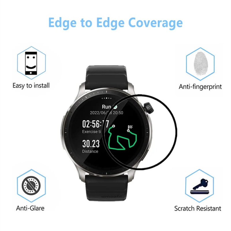 For Amazfit GTR 4 Screen Prote - Smartwatch Screen Film recension och pris