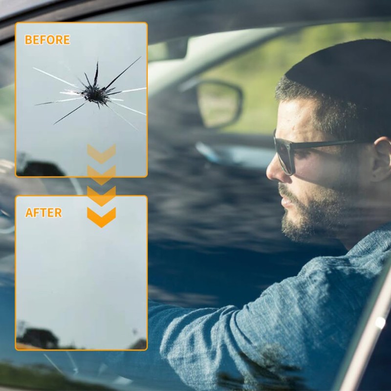 Windshield Repair Kit For Chip - Liquid Uv Glue Kit recension och pris